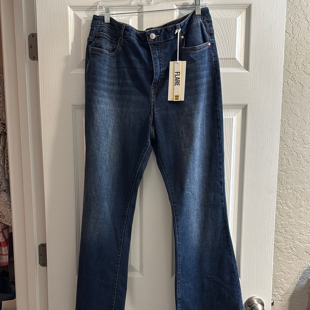 Flare Women's Blue Jeans